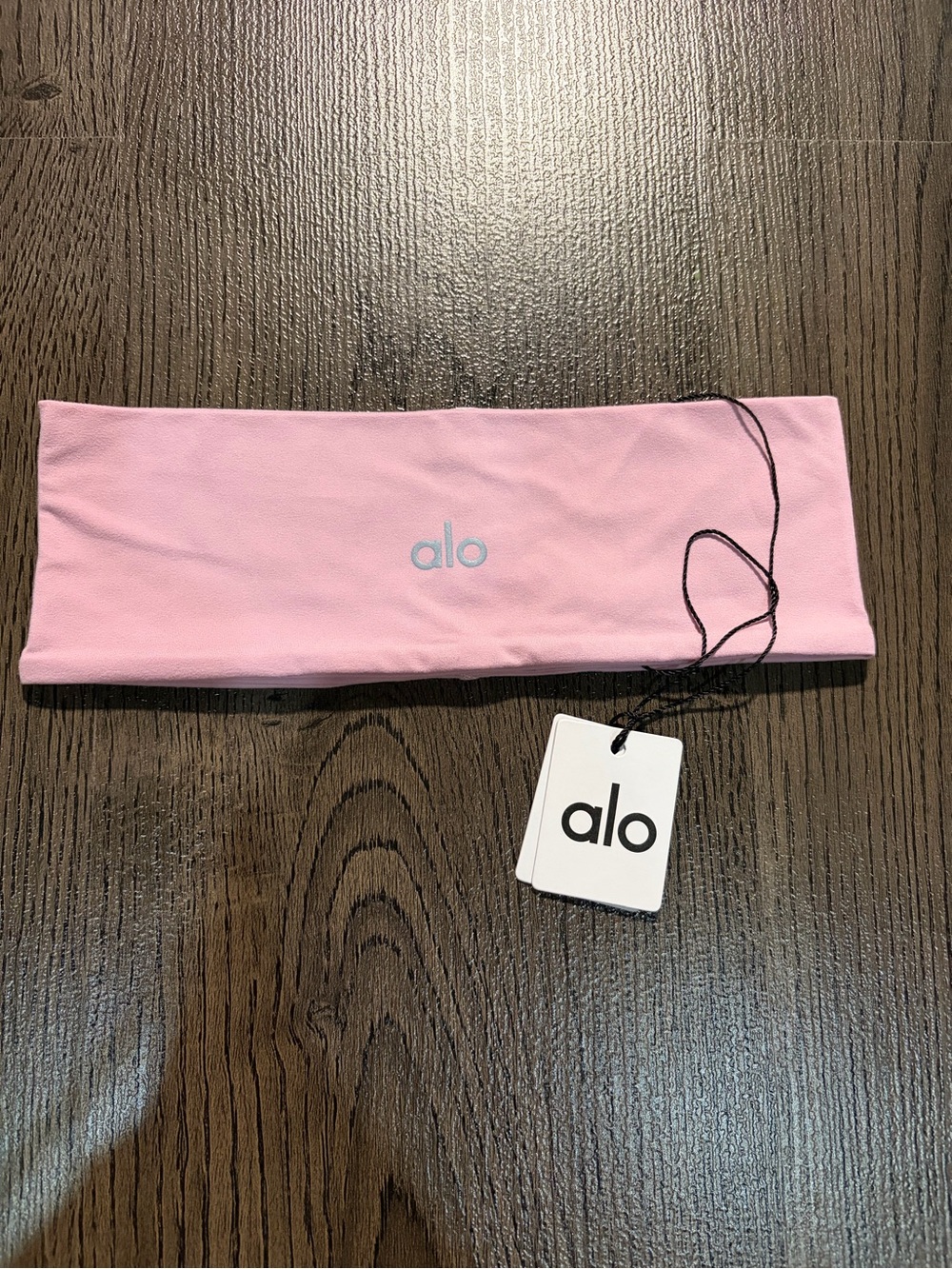 ALO Yoga Light Pink Stretch Headband